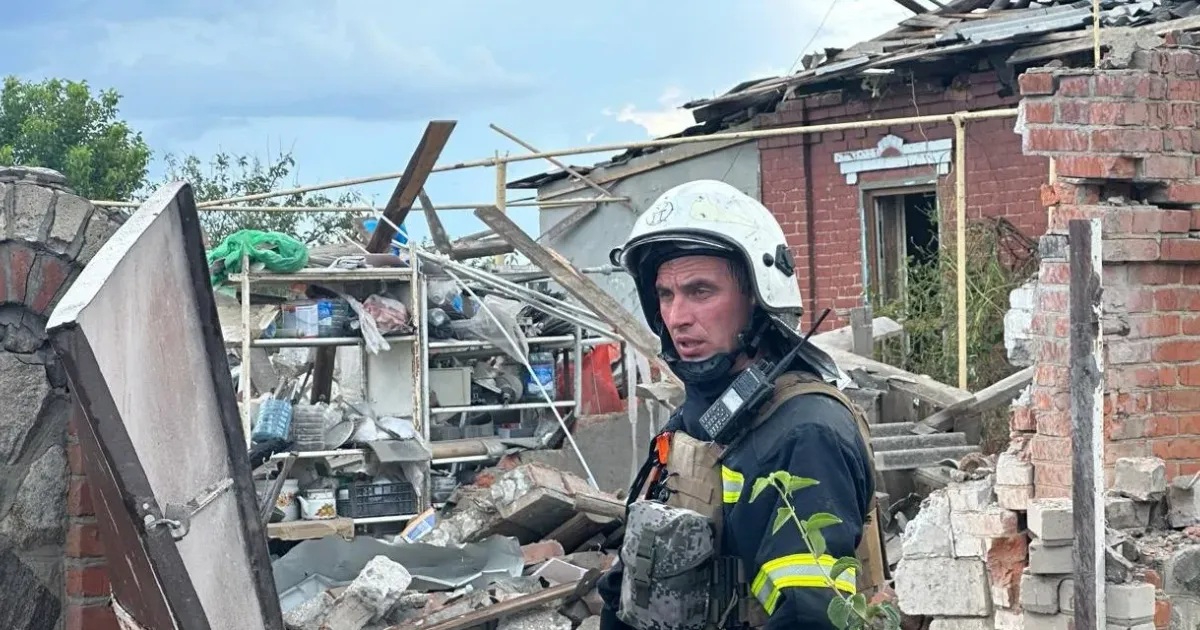 Світлина ілюстративна з архівів ДСНС Черговий обстріл Козачої Лопані — чергові жертви на порталі Gromada Group