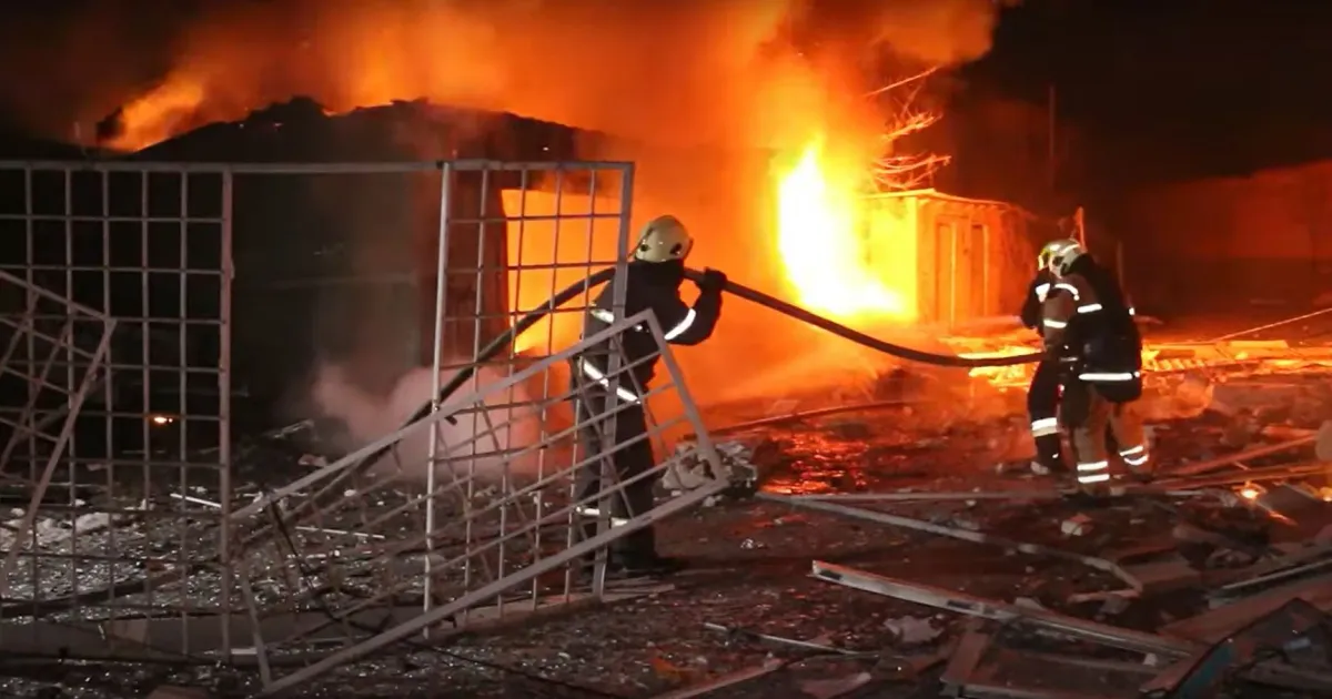 Світлина Сергія Савченка Вчора ввечері Харківщину атакували БПЛА. Є поранені. на порталі Gromada Group